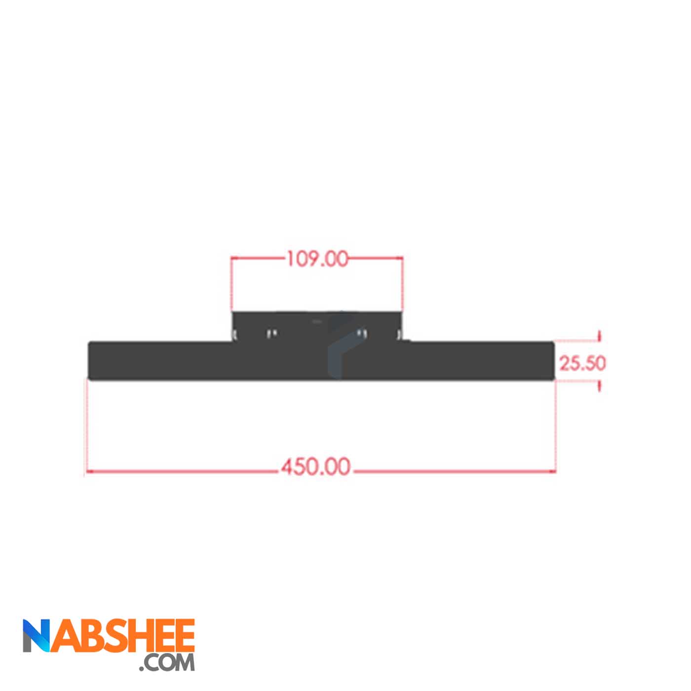 چراغ مگنتی خطی 20 وات کد MD20-6000