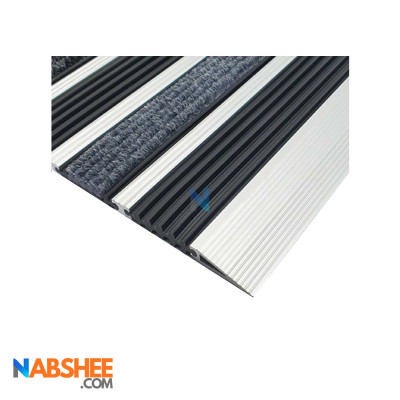 پادری آلومینیومی یک سانتی کد N45 با رویه PVC و موکت