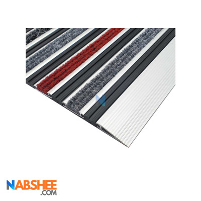 پادری آلومینیومی یک سانتی کد N15 با رویه PVC و موکت