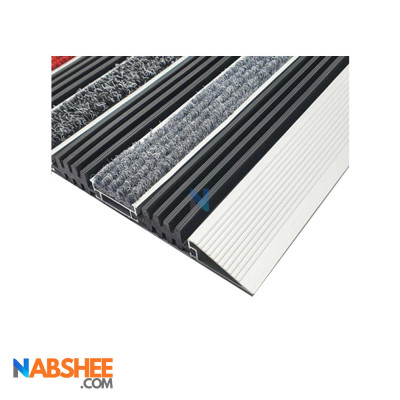 پادری آلومینیومی 1/8 سانتی کد N145 با رویه PVC و موکت